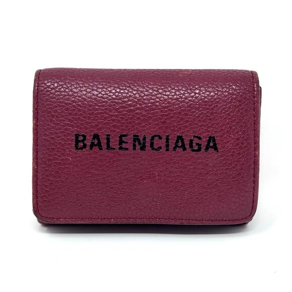 Balenciaga Logo Bifold Wallet - Picture 1 of 13